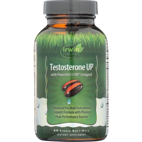 IRWIN NATURALS: Testosterone Up, 60 sg