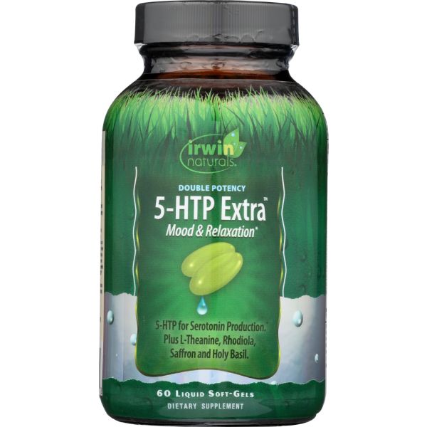 IRWIN NATURALS: 5Htp Double Potency, 60 sg