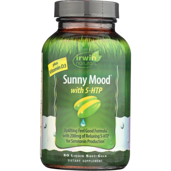 IRWIN NATURALS: Sunny Mood 5Htp, 80 sg