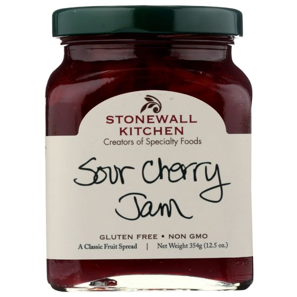 STONEWALL KITCHEN: Sour Cherry Jam, 12.5 oz