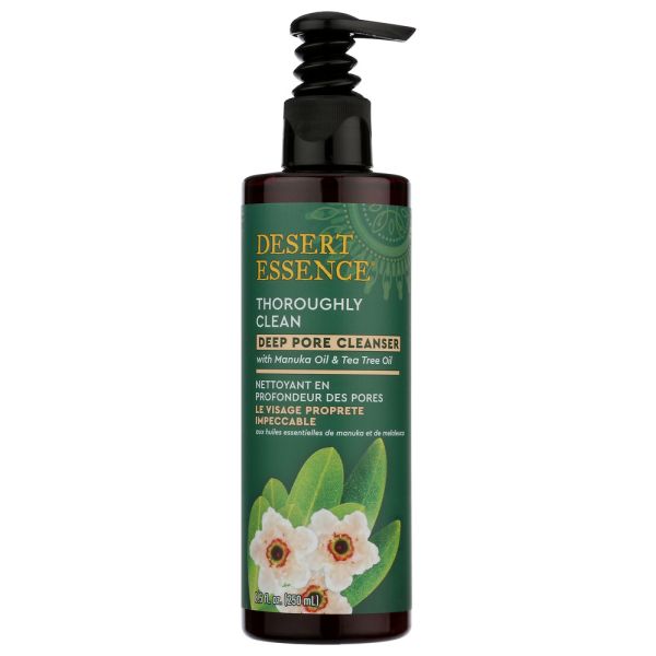 DESERT ESSENCE: Thoroughly Clean Deep Pore Cleanser, 8 fo