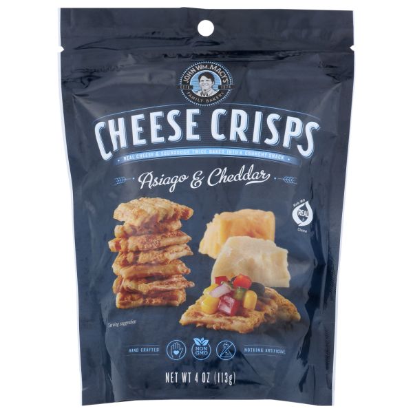 MACYS: Asiago and Cheddar Cheesecrisps, 4 oz