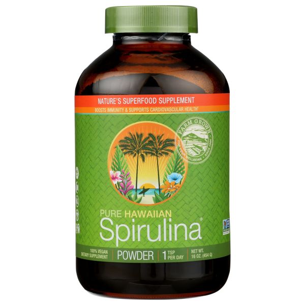 NUTREX: Spirulina Powder, 16 oz