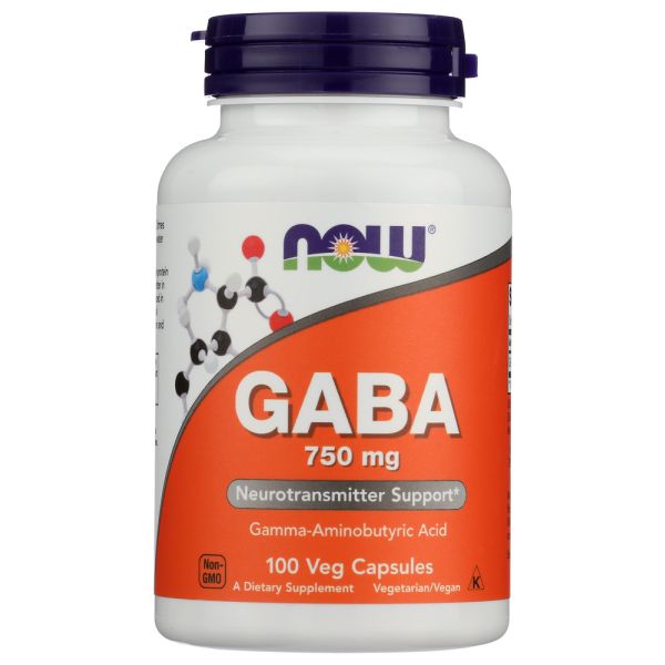 NOW: Gaba 750Mg, 100 vc