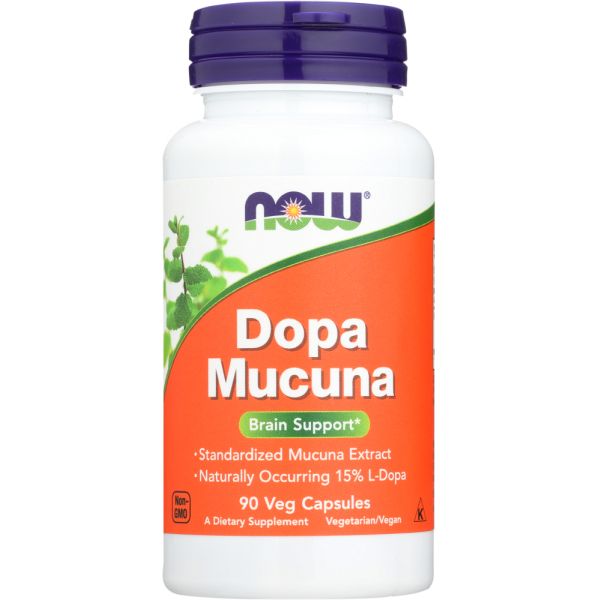 NOW: Dopa Mucuna, 90 vc