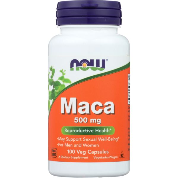 NOW: Maca 500mg, 100 vc