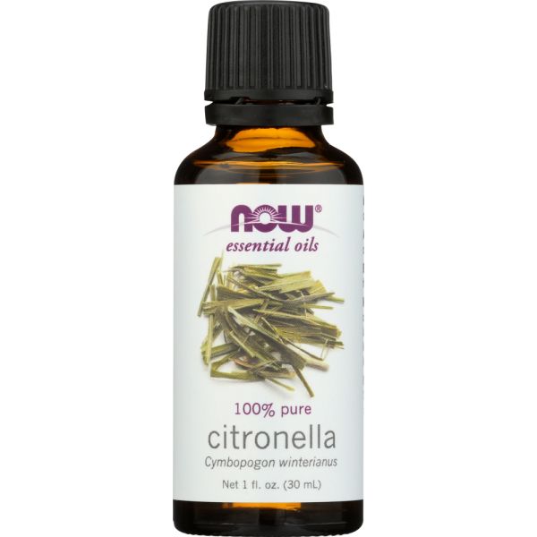 NOW: Citronella Essential Oils, 1 oz