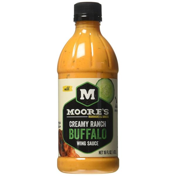 MOORE: Sauce Buffalo Wing Creamy Ranch, 16 oz