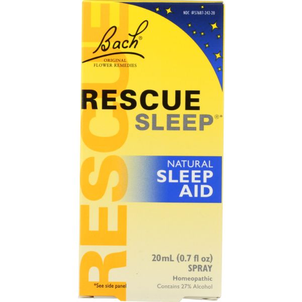 BACH: Original Flower Remedies Rescue Remedy Sleep Spray, 0.7 oz