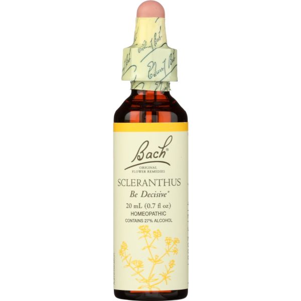 BACH: Be Decisive Flower Remedies Scleranthus, 20 ml