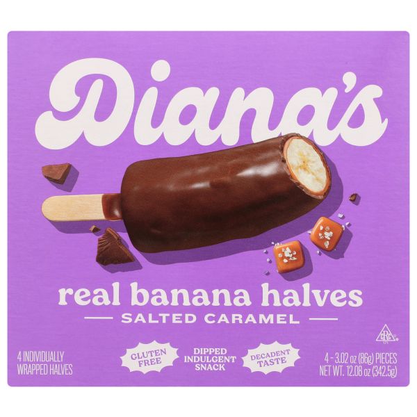 DIANAS BANANAS: Banana Babies Cho S Caramel, 12.08 oz