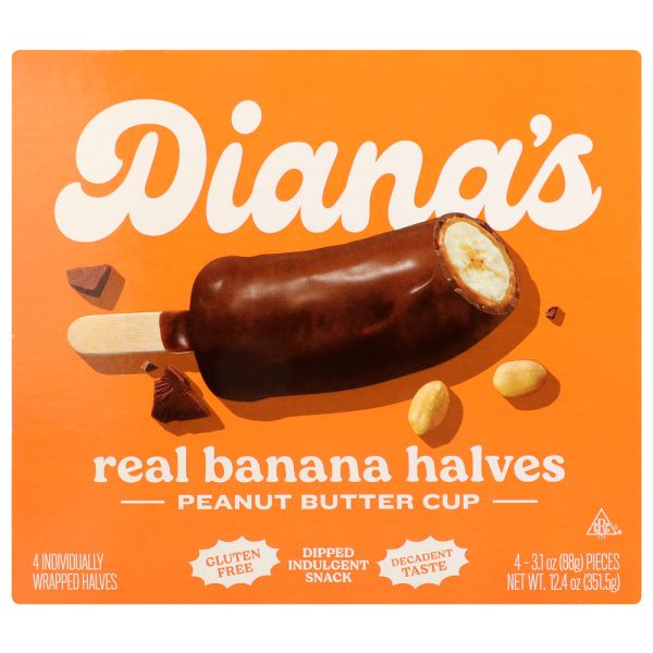 DIANAS BANANAS: Banana Babies Cho Pb Cup, 12.4 oz