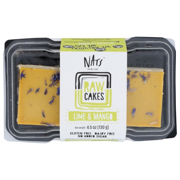 NATS RAWLINE: Cake Lime Mango Raw, 4.5 oz