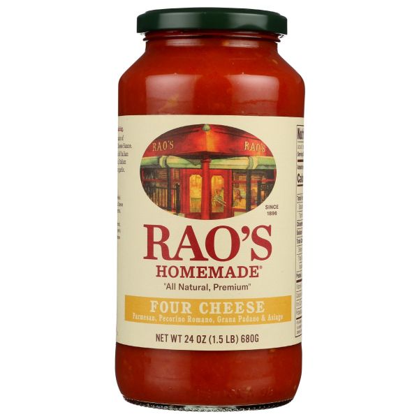 RAO'S HOMEMADE: 4 Cheese Sauce, 24 oz