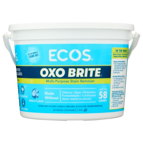 EARTH FRIENDLY: Oxo Brite Non-Chlorine Bleach, 3.6 lb