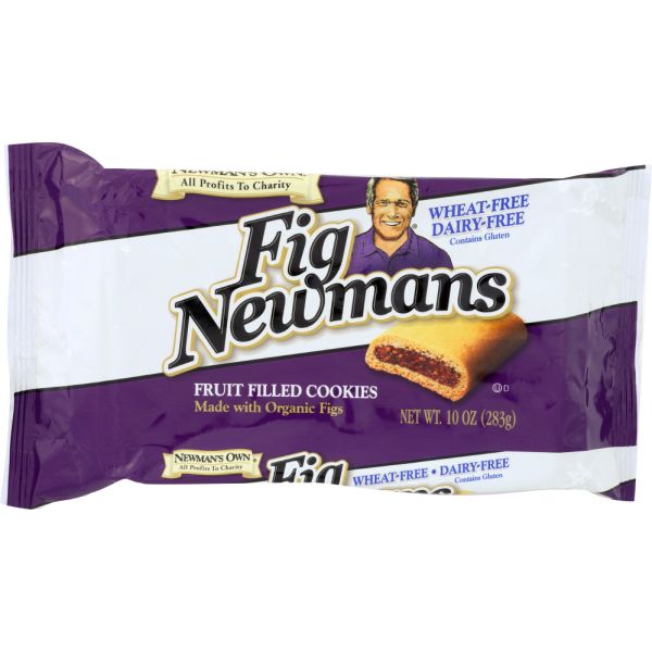 NEWMANS OWN: Fig Newmans Wheat Free and Dairy Free Fruit Filled Cookies, 10 oz