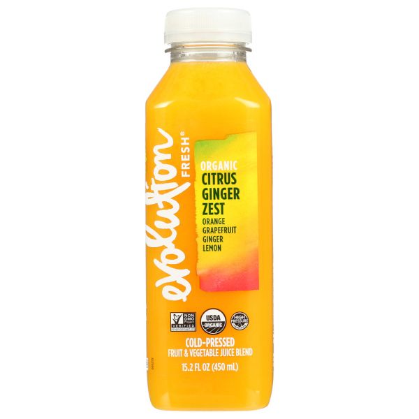 EVOLUTION: Juice Citrus Ginger Zest, 15.2 oz