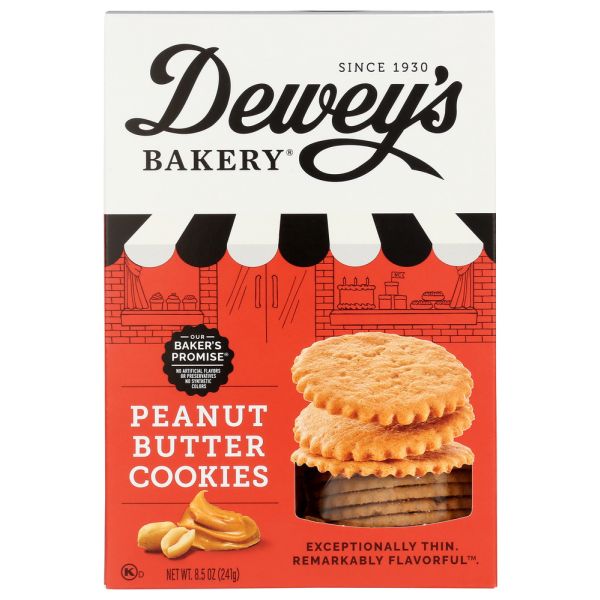 DEWEYS: Peanut Butter Cookies, 8.5 oz