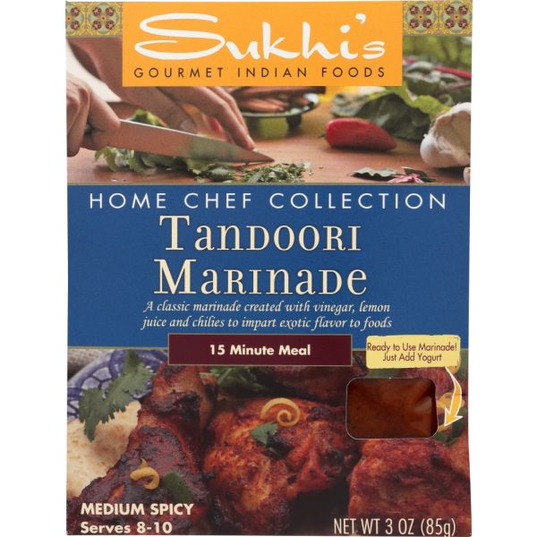 SUKHIS: Tandoori Indian Marinade, 3 oz