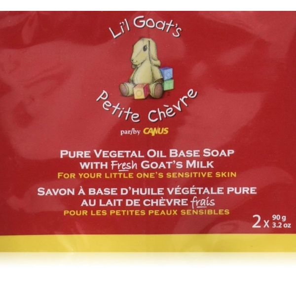 CANUS: Lil Goats Soap Bar 2pk, 6.4 oz