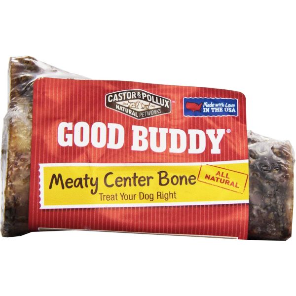 CASTOR & POLLUX: Dog Treat Meaty Center Bone 4 Inches, 1 ea