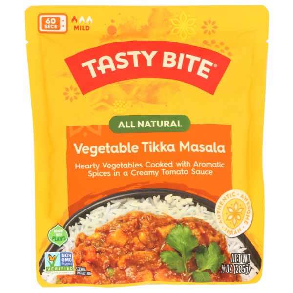 TASTY BITE: Indian Entree Vegetable Tikka Masala, 10 oz