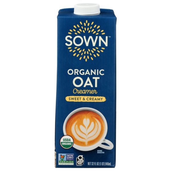 SOWN: Creamer Oat Swt & Crmy, 32 oz