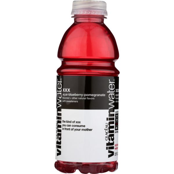 VITAMIN WATER: XXX Acai Blueberry Pomegranate Water, 20 fo