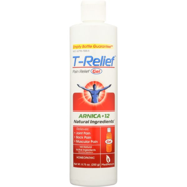 MEDINATURA: T-Relief Pain Gel, 250 gm