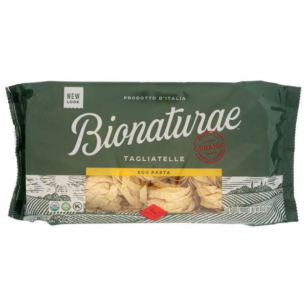 BIONATURAE: Organic Tagliatelle Egg Pasta, 8.8 oz