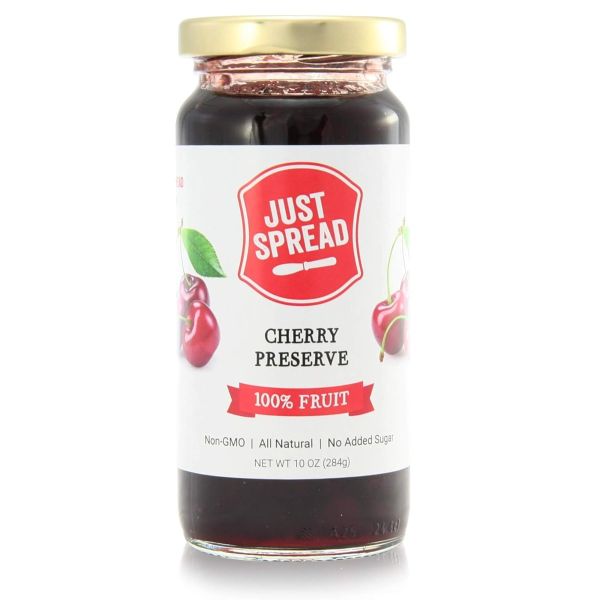 JUST SPREAD: Cherry Preserve Spread, 10 oz