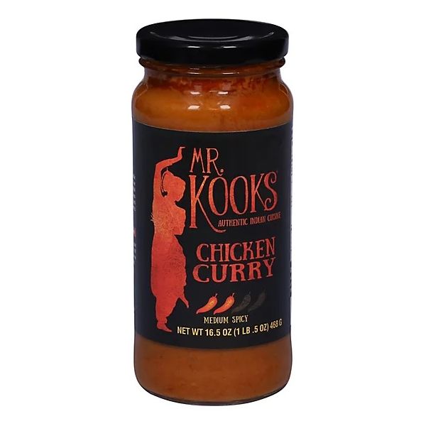 MR KOOK: Chicken Curry Sauce, 16.5 oz