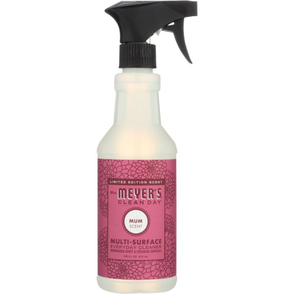 MRS MEYERS CLEAN DAY: Clnr Mltsrfce Fall Mum, 16 oz