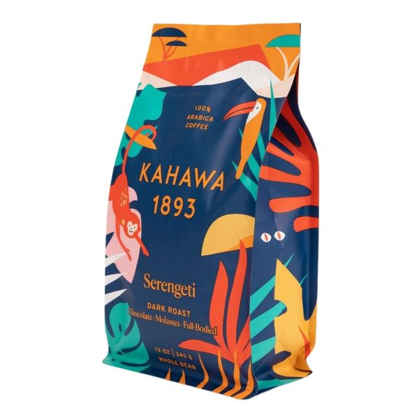 KAHAWA 1893 COFFEE: Coffee Wb Dark Roast, 12 OZ