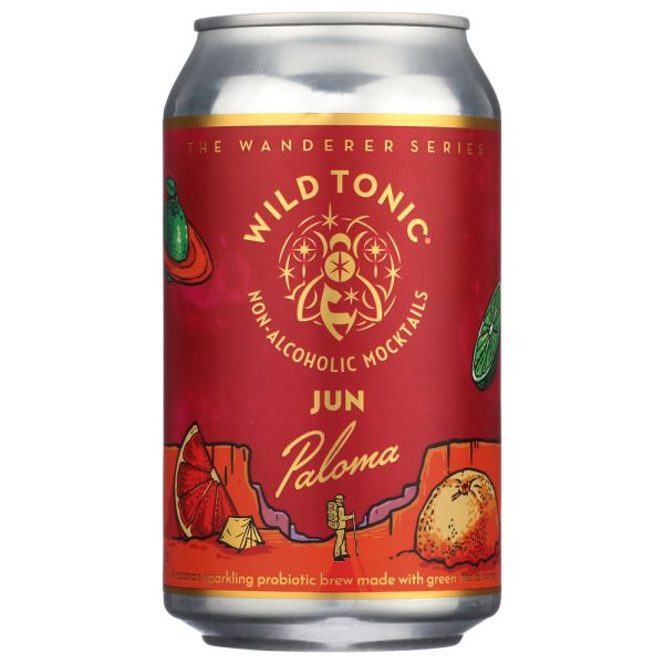 WILD TONIC: Kombucha Paloma, 12 oz