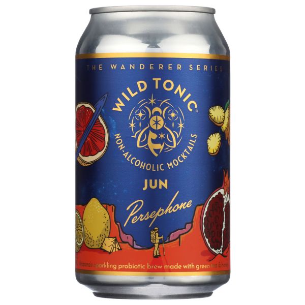 WILD TONIC: Kombucha Persephone, 12 oz