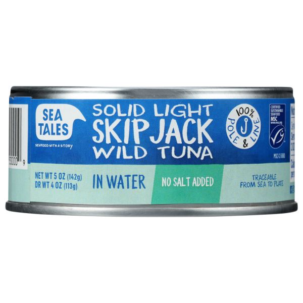 SEA TALES: Tuna Skpjck Msc Wtr  N Slt, 5 oz