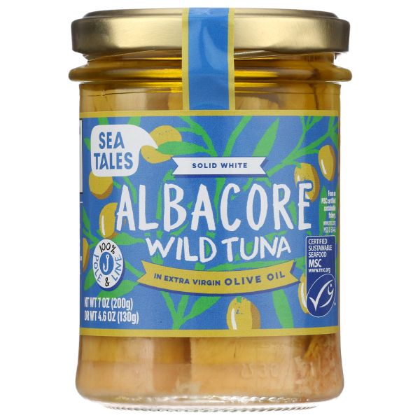 SEA TALES: Tuna Albacore Evoo, 7 oz