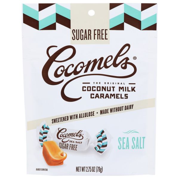 COCOMELS: Caramels Mlk Ccnt Sf Org, 2.75 OZ