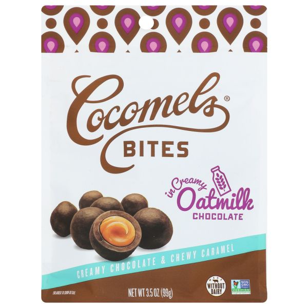 COCOMELS: Bites Choc Oatmlk, 3.5 OZ