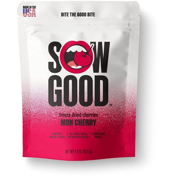 SOW GOOD: Freeze Dried Cherries Snack, 1.5 oz