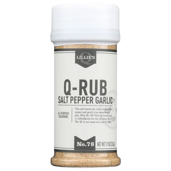 LILLIES Q: Seasoning Q Rub, 7.9 OZ