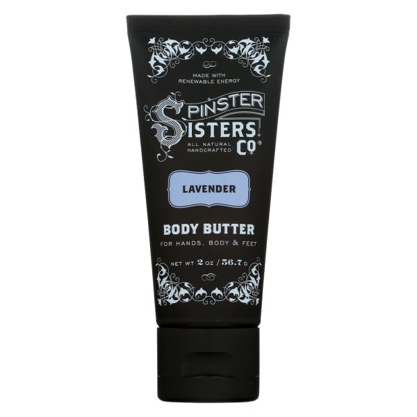 SPINSTER SISTERS CO: Lavender Body Butter, 2 oz