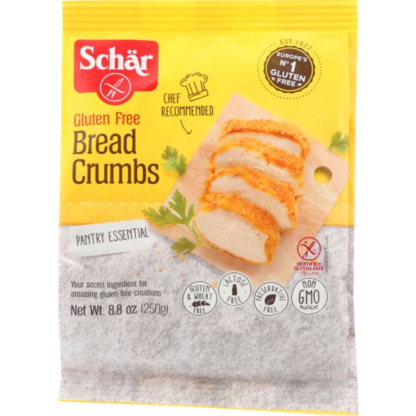 SCHAR: Gluten-Free Wheat-Free Bread Crumbs, 8.8 Oz