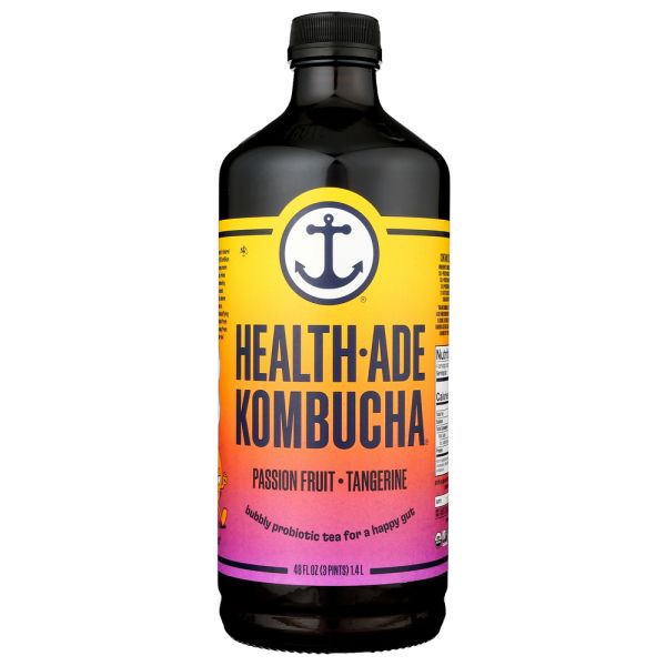 HEALTH ADE: Passionfruit Tangerine Kombucha, 48 oz