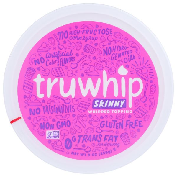 TRUWHIP: Skinny Whipped Topping, 10 oz