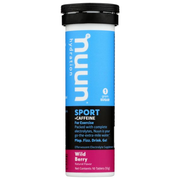 NUUN: Sport Caff Wild Berry, 10 tb