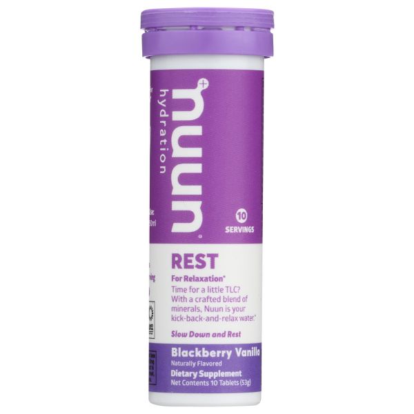 NUUN: Rest Blackberry Vanilla, 10 tb