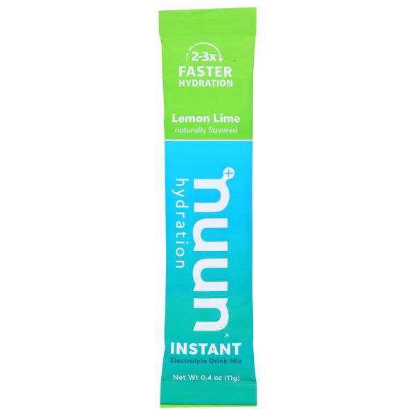 NUUN: Instant Lemon Lime Pkt, 0.40 oz