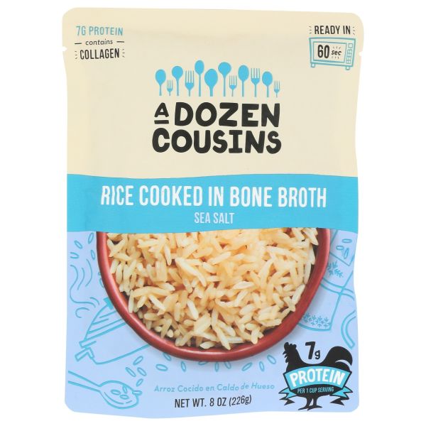 A DOZEN COUSINS: Rice Sea Salt Rte, 8 oz